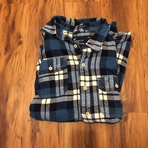 American Eagle plaid flannel!